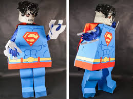 Now, instead of trying to tie a blanket around your favorite superhero's neck, you can quickly and easily learn how to make this super cape. Diy Lego Superman Costume Wholesale Halloween Costumes Blog