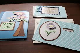 It doesn't take long to add your personal touch. Recent Card Making Embroidered Thank You Cards Diy Loulou Downtown