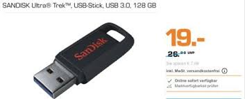 Sandisk ultra usb 3.0 16gb 32gb 64gb 128gb 256gb flash drive memory stick pen. Sandisk Ultra Trek Usb 3 0 128gb Usb Stick Fur 19 00 Statt 24 90 Https Www Billigerfinder De Computer Und Buero 1559728718258 S Usb Stick Usb Computer