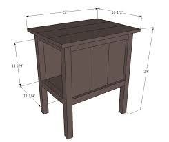 Tidy Up End Table Wood Furniture Plans Tidy Up End Tables