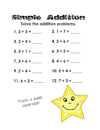 Quality free printables for students, teachers, and homeschoolers. Math Sheets For Grade 1 To Print Activity Shelter