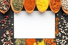 Telechargez Gros Plan Cuilleres A Epices Poudre Et Condiments Etendre Sur Table Gratuitement In 2020 Condiments Spices Food Backgrounds