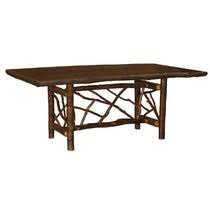 Handcrafted rustic furnishings made from cedar logs. Log Cabin Dining Room Table Wayfair