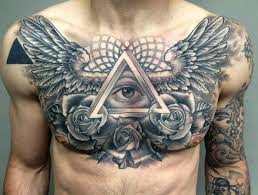 30 Ideas De Tatuajes En El Pecho De Hombre Mujer Significado