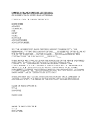 April letter for of bank details given to make your recipients with thousands of the bank and the letterhead of. Sample Of Bank Comfort Letter Letter Of Credit Banks