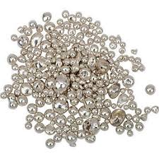 Wholesale gold jewellery and silver jewelry, findings, casting grain. White Palladium Gold Rolling Grain Granules Pellets