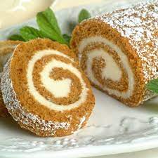 Recipe and photo courtesy of nestlé® usa and www.verybestbaking.com. Life Is Just A Bowl Of Cherrys Scrumptious Sunday Pumpkin Roll Pumpkin Rolls Recipe Libbys Pumpkin Roll Desserts