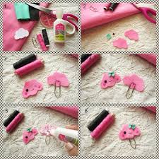 Diy Paperclip Bookmark A Little Love Everyday Felt Crafts Paper Clip Crafts