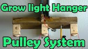 Because if anybody is not at all aware of it, this. Grow Light Hanger Pulley System Youtube
