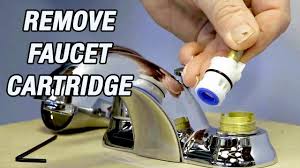 You just need to turn water off to faucet & remove a handle. How To Remove A Faucet Cartridge Youtube
