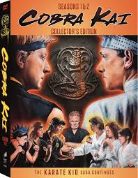 Welcome to our dojo 🐍🥋 season 3 of #cobrakai premieres january 1, new year's day, only on netflix. Amazon Com Cobra Kai Season 1 Season 2 Limited Collector S Edition Set With Double Sided Headband Dvd Movies Tv