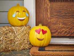 Cut out different patterns beforehand and let your little ones apply the tissue paper as they see fit. 3 Pumpkin Decorating Ideas For Real Or Faux Pumpkins Hgtv S Decorating Design Blog Hgtv