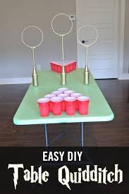 Harry Potter Birthday Party Game Ideas Easy Diy Quidditch Game Harry Potter Theme Party Harry Potter Diy Harry Potter Birthday Party