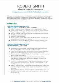 Independently prioritize daily tasks and responsibilities. Financial Reporting Accountant Resume Samples Qwikresume