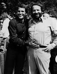 Italian actors bud spencer (carlo pedersoli) and giuliano gemma standing on. 7 Giuliano Gemma Bud Spencer Ideen Terence Hill Bud Spencer Spencer