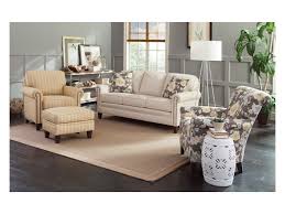 234 Traditional Chair And Ottoman With Tapered Legs By Smith Brothers Furniture Living Room Living Room Furniture