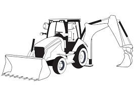 They're great for all ages. Backhoe Loader Coloring Page Free Printable Coloring Pages For Kids