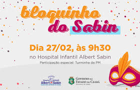 Nos últimos tempos, surgiram vários bloquinhos voltados ao público infantil. Bloquinho Do Sabin Anima Carnaval De Criancas Hospitalizadas Secretaria Da Saude