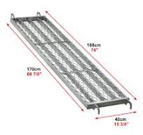 Amazon.com: EXCLURA Scaffolding Galvanized Steel Scaffolding ...