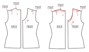 Knit Sloper Square Shoulder Adjustment Sewing Measurements Sewing Techniques Sewing Alterations