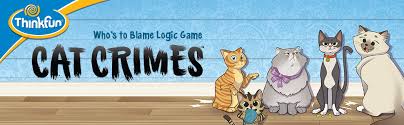 I haven't figured that out yet. Amazon Com Thinkfun Cat Crimes Brain Game And Brainteaser For Boys And Girls Age 8 And Up A Smart Game With A Fun Theme And Hilarious Artwork Toys Games
