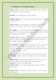 Read on for some hilarious trivia questions that will make your brain and your funny bone work overtime. Movie Worksheet Downton Abbey Season 1 Episode 1 Esl Worksheet By Softa3000