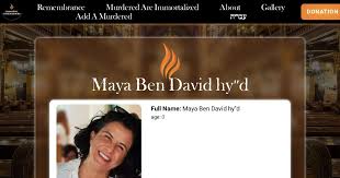 murdered Maya Ben David