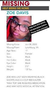 ⚠️Missing Children of Color ⚠️ ZOE DAVIS Missing SinceJun 28, 2023 Mi...