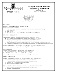 Teacher resume examples qualified teachers are in demand now more than ever, with experts projecting over 100,000 unfilled teaching positions by 2025. Kostenloses New High School Teacher Resume