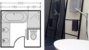 Le wc suspendu est placé au plus près d'un angle. Plans Salle De Bains 3m 4m 5m 6m Et Plus Cote Maison