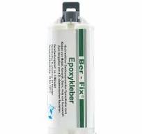 Ber-Fix® Epoxykleber 50g - 2K Epoxidharz-Kleber für Dosierpistole - Ideal  zum Kleben - Vergießen von Metall, Kunststoff - Holz
