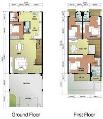 Double storey terrace house (phase 7). Floor Plan Double Storey Terrace House Design House Storey