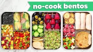 Back To School Healthy Bento Box Lunches No Bake No Cook Recipes Mind Over Munch Youtube Healthy Bento Box Lunch Healthy Lunch Snacks Bento Box Lunch