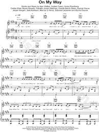 Alan Walker Sabrina Carpenter And Farruko On My Way Song Download Alan Walker Sabrina Carpenter Farruko On My Way Sheet Music In E Major Transposable Download Print Alan Walker Piano Notes Songs Sheet Music