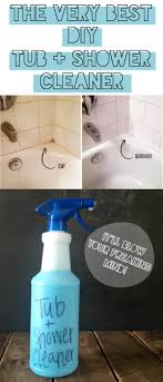 This Really Is The Best Tub And Shower Cleaner You Ll Ever Use It Works As A Toilet Bowl Cleaner And Sink Cl Shower Cleaner Safe Cleaning Products Tub Cleaner