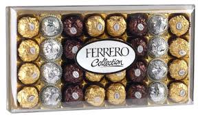 Outre Le Ferrero Rocher Classique La Marque Propose Deux Autres Saveurs Chocolat Noir Et Noix De Coco Le Packaging Primaire Du Produit Change Alors De Coule