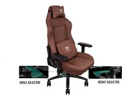 A division of thermaltake gaming, tt esports is committed to bringing the most personalized and the highest quality gear for the most competitive cyber battles, and advances the idea of products designed by gamers for gamers. X Comfort Real Leather Brown