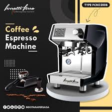 Ferratti Ferro Coffee Espresso Machine Di 2020 Espresso Kopi