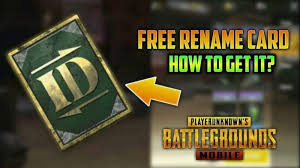 May 27, 2021 · how to leave a crew in pubg mobile. How To Get Rename Card In Pubg Mobile For Free Rename Card In Pubg