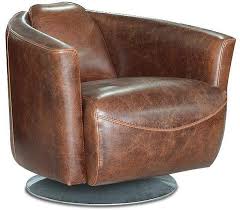 Apt2b Ginsburg Swivel Club Chair Chestnut Leather Swivel Club Chairs Club Chairs Leather Club Chairs