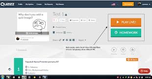 Anda juga dapat menyimpan hasil kuis (silakan klik di sini untuk mengetahui caranya). Membuat Kuis Interaktif Kelas Dengan Quizizz Ahzaa Net