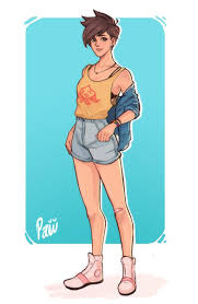 tracer by paw overwatch overwatch tracer overwatch wallpapers overwatch