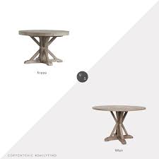 Daily Find Pottery Barn Benchwright Dining Table Copycatchic In 2020 Dining Table Pottery Barn Dining Table Round Dining Table