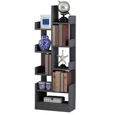 Walmart said this is a small test in concert with help from an outside partner. Casamudo Small Black Tree Bookshelf Modern Book Shelf Organizer Geometric Bookcase Walmart Com Walmart Com