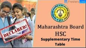 However, it was restored after some time. Maharashtra Hsc Supplementary Time Table 2020 Download Maharashtra Board Supplementary Exam Time Table At Mahahsscboard In