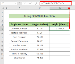 How to Convert Inches to Meters in Excel (2 Quick Ways) - ExcelDemy