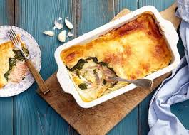 Lachslasagne Mit Spinat Rezept Rezept Lachs Lasagne Lachslasagne Mit Spinat Rezepte