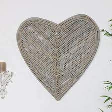 Check spelling or type a new query. Large Rustic Wicker Heart Wall Art