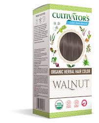 Walnut Organic Herbal Hair Color Henna Amla Indigo Aloe