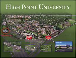 Map Of High Point University Foundation Building For Success | Nc Community Colleges